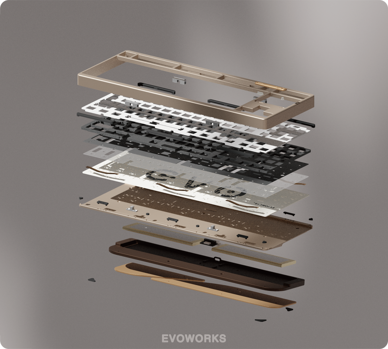 Load image into Gallery viewer, EVOWORKS EVO80 TKL Wireless Custom Mechanical Keyboard
