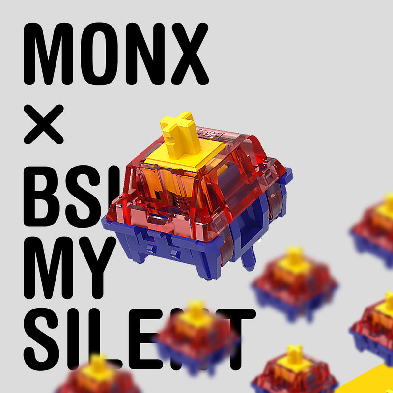 Load image into Gallery viewer, BSUN x Monx MY Silent Linear Switch

