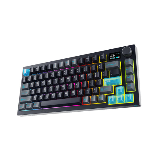 VOICSKY ECHO 75  Black Wireless Mechanical Keyboard (Tri-mode | 1.14