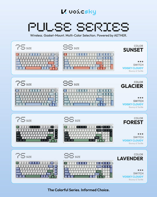 VOICSKY PULSE 96 [Tri-Mode/Volume Knob]