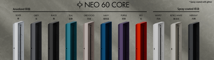 [Extras] Neo60 Core Custom Mechanical Keyboard Kit
