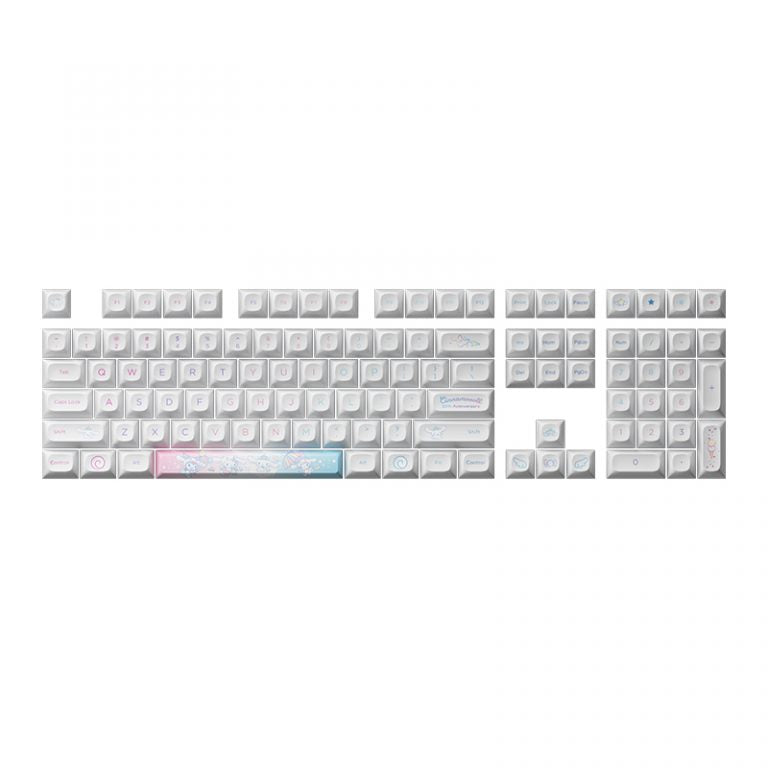 Load image into Gallery viewer, AKKO OPI Cinnamonroll 20th Anniversary Dye-Sub Keycap Set
