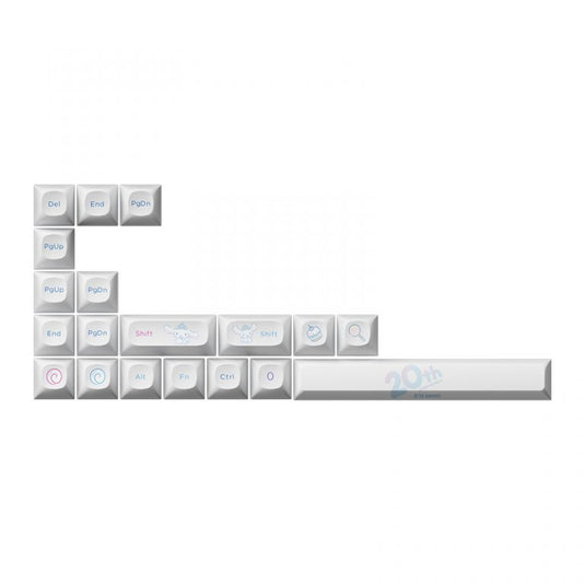 AKKO OPI Cinnamonroll 20th Anniversary Dye-Sub Keycap Set