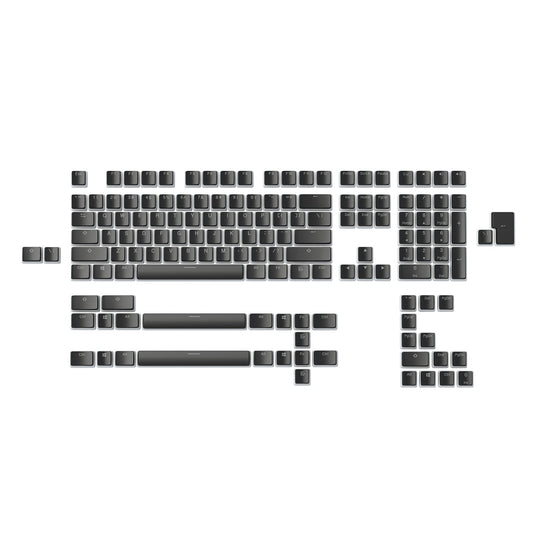 Glorious Aura V2 Keycap Set - Black