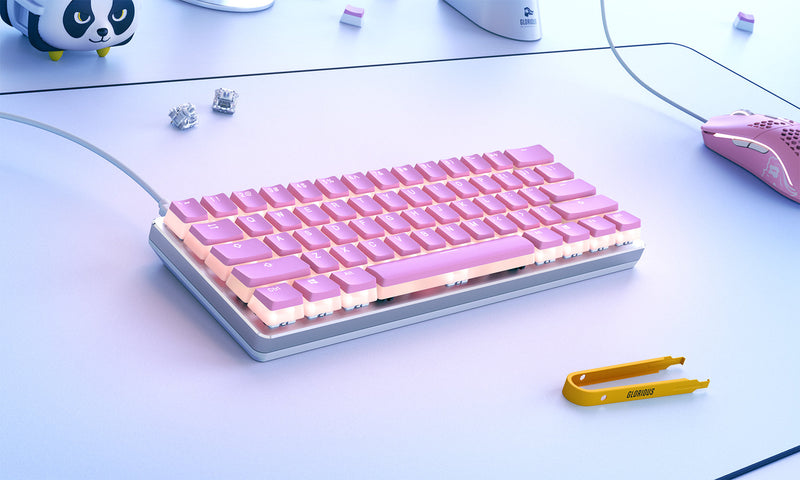 Load image into Gallery viewer, Glorious Aura V2 Keycap Set - Pink
