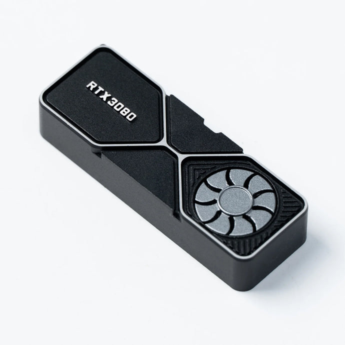 HolyOOPS Graphics Card RTX3080 Aluminum Alloy Artisan Keycap