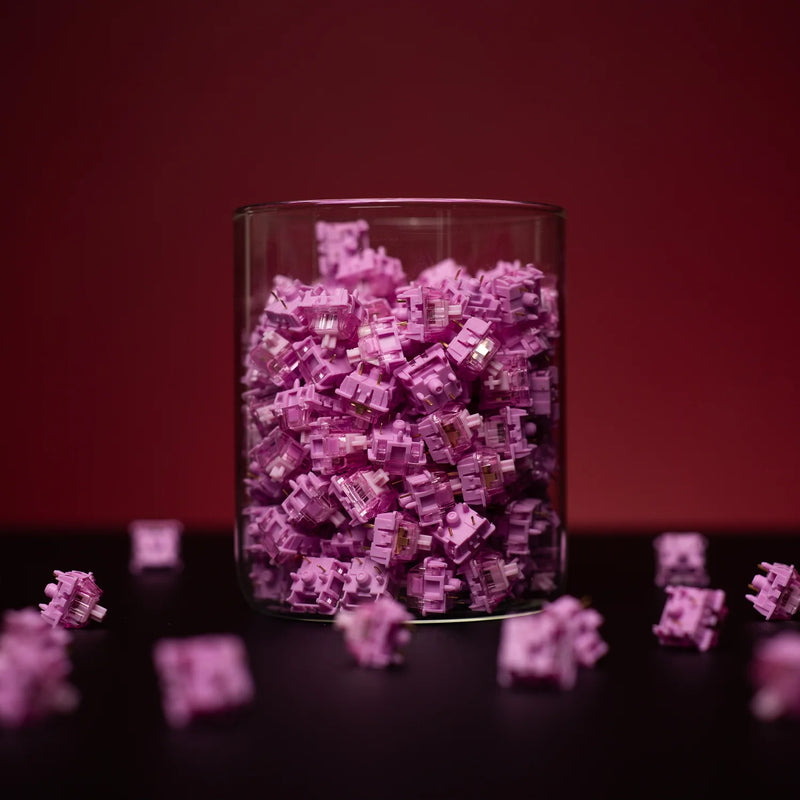 Load image into Gallery viewer, JWICK Pink Jade Linear Switches
