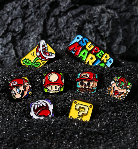 Mario Artisan Keycaps