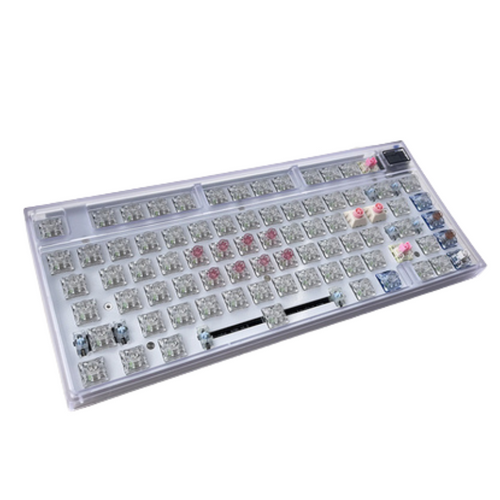 Keydous NJ81 Top Frame (White Transparent)