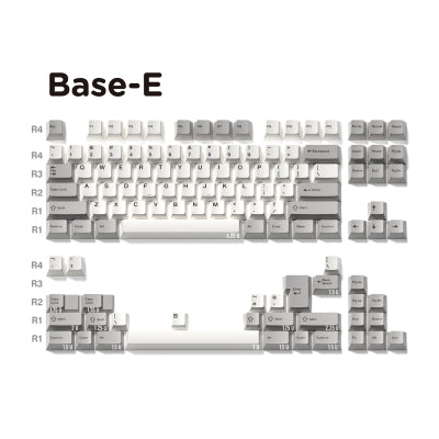 JKDK Piano Keycap Cherry Profile PBT Dye-Sub Keycap Set